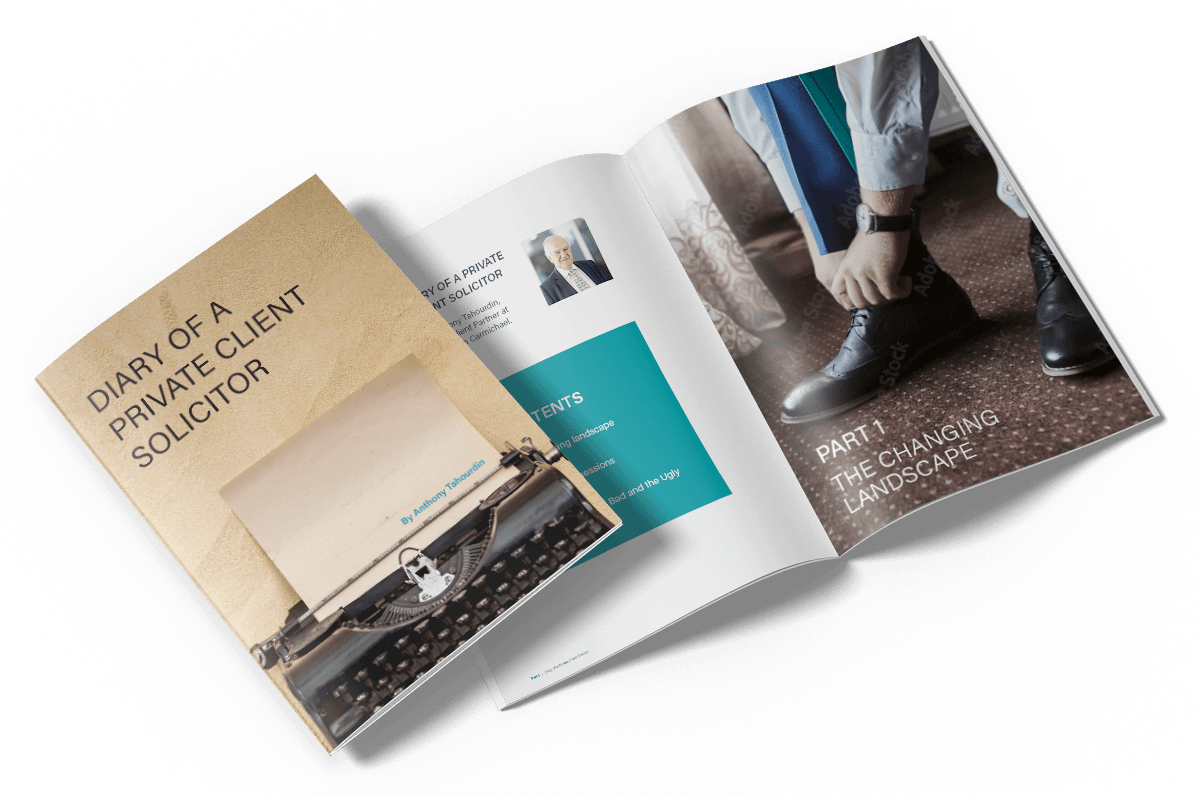 diary of a private client solicitor image