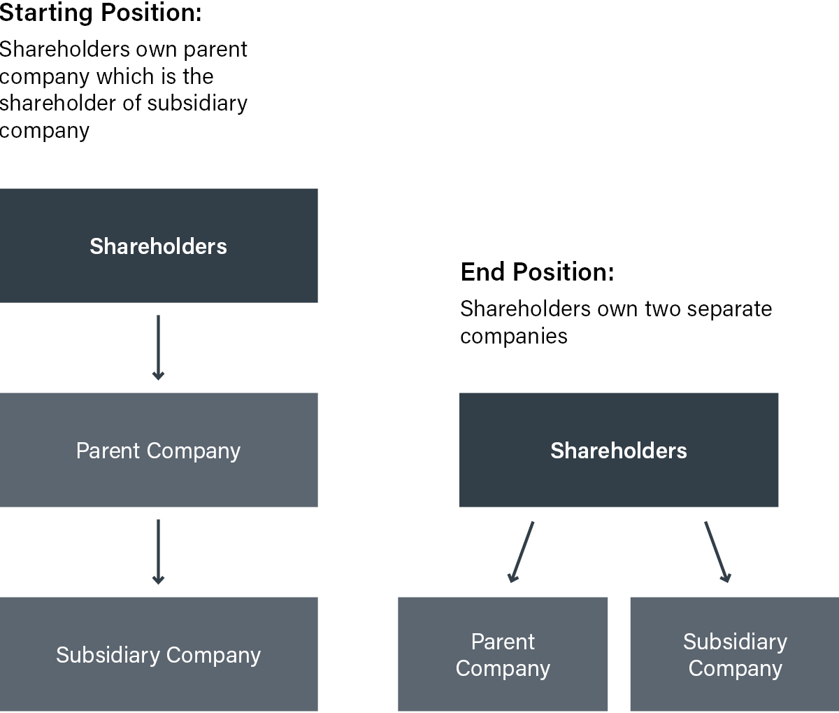 Direct Dividend Demerger